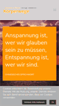 Mobile Screenshot of koerperwege.de